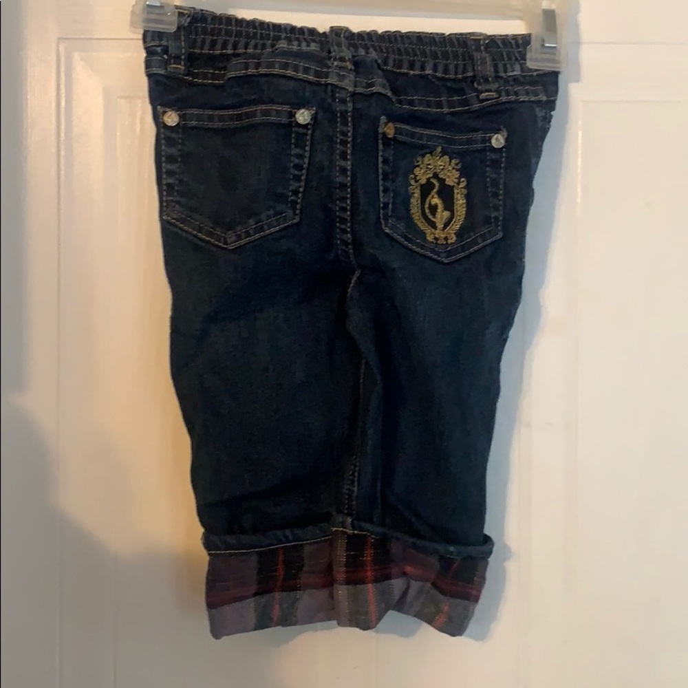 Baby Phat Denim/Plaid Kids Capris